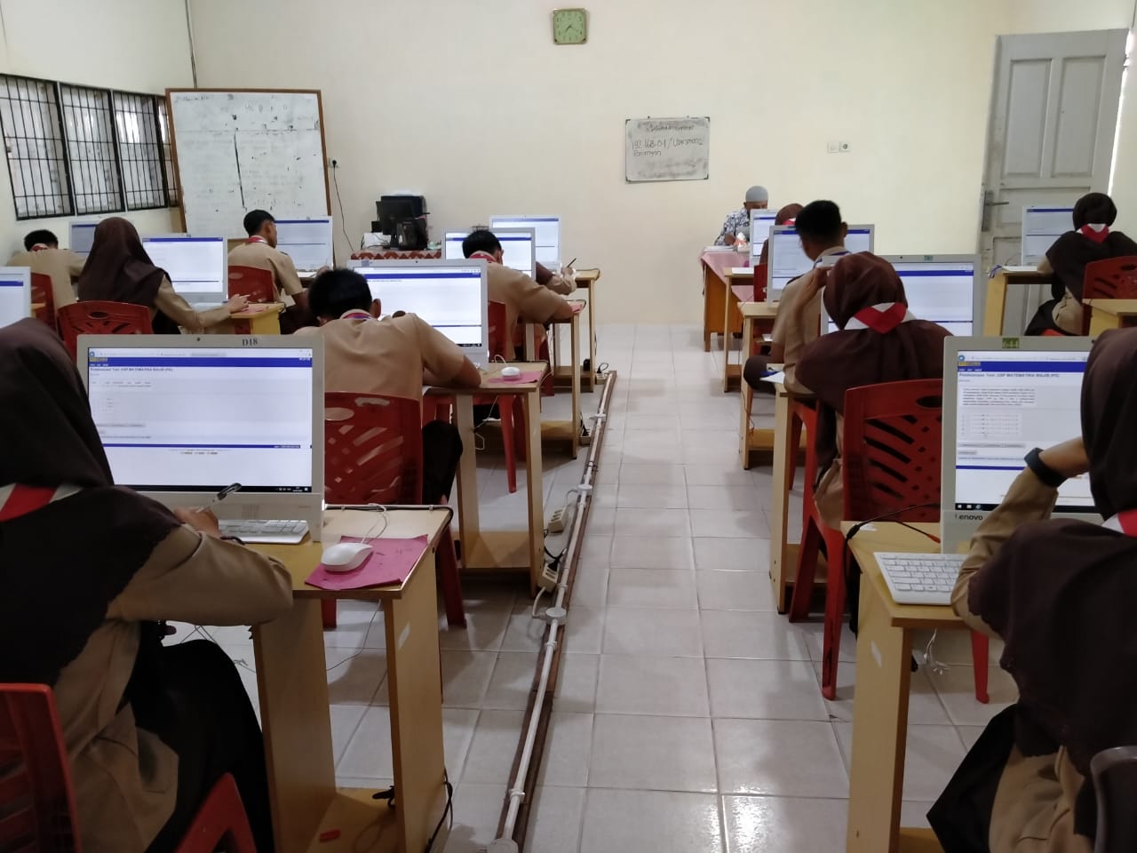 Pelaksanaan USP atau ujian satuan pendidikan TP 2019/2020