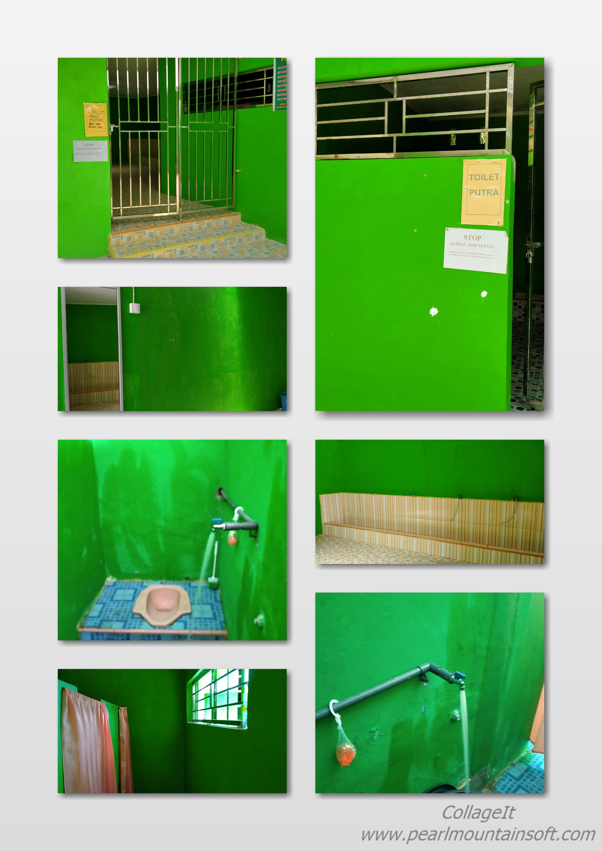 WC DAN TEMPAT BERWUDU DISAMPING LABOR KOMPUTER