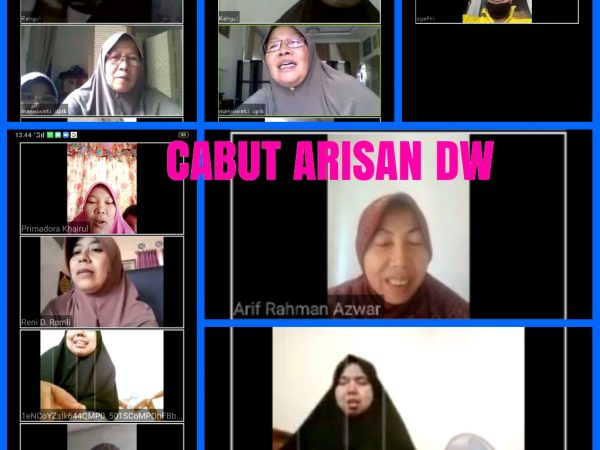 PENCABUTAN ARISAN DW SECARA DARING