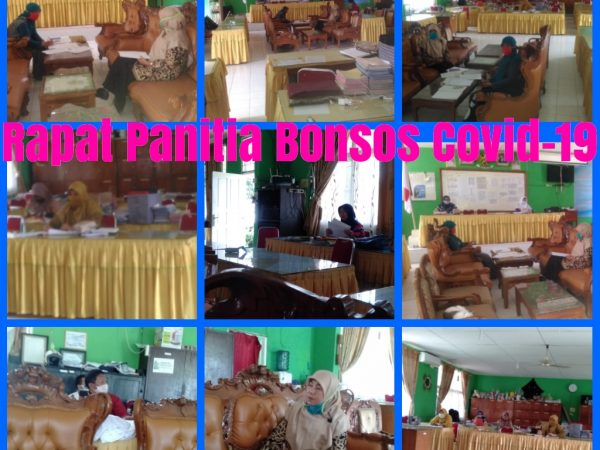 RAPAT TIM BANSOS COVID1-19