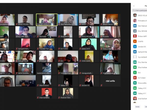 Rapat evaluasi pelaksanaan Pembelajaran jarak jauh (PJJ)