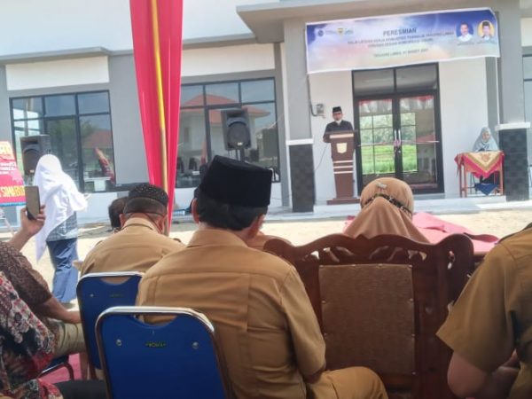 MENGHADIR ACARA PERESMIAN BLK VISUAL GRAFIS DI THAWALIB TJ LIMAU