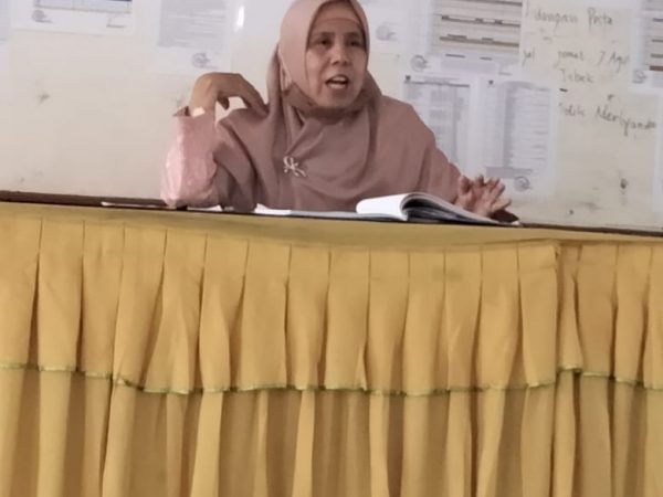 Briefing SMA N 1 Pariangan, 23 Januari 2021 pukul 10.30 wib