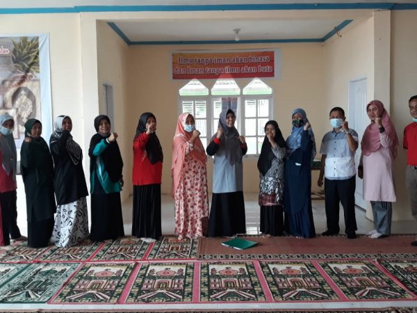 SOSIALISASI DAN PERSIAPAN TEKHNIS PELAKSANAAN USPBK TP 2020/2021 DI MUSHALLA BERSAMA KELAS XII IPA/IPS