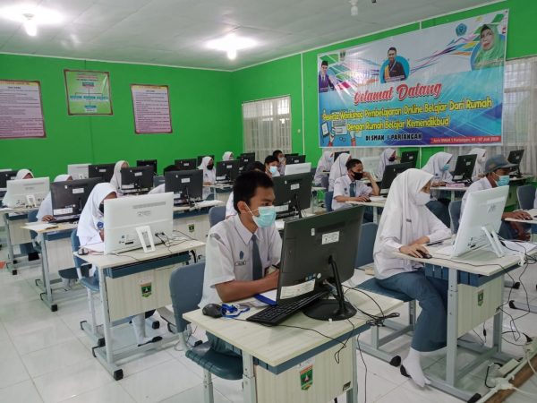 PELAKSANAAN USP BK DI SMAN 1 PARIANGAN TP 2020/2021