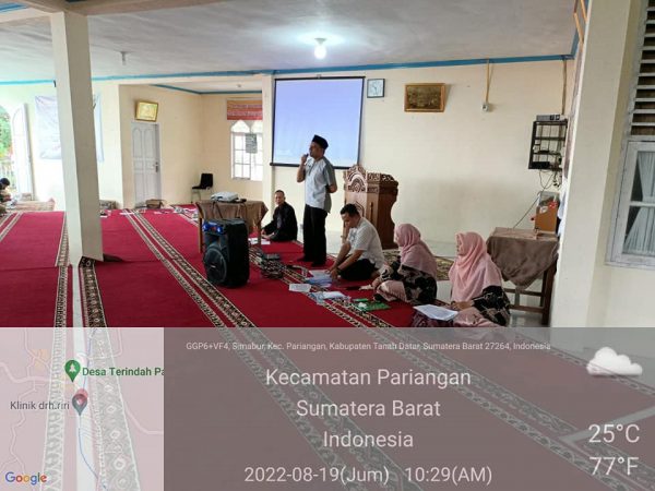 Rapat pelaporan dan penyampaian program kerja Komite TP 2022/2023 kepada orang tua siswa kelas X, XI dan XII,Jumat, 19 Agustus 2022